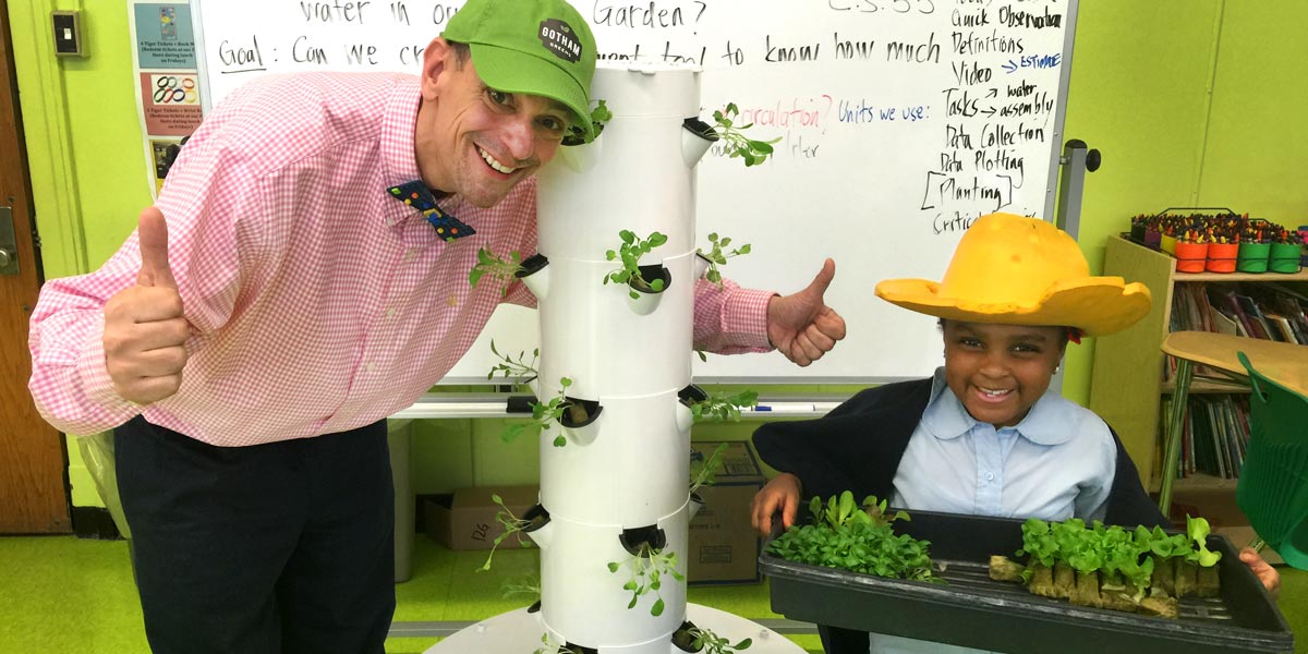Stephen-Ritz-Student-Tower-Garden Stephen Ritz Teaching Tower Garden Water Lesson