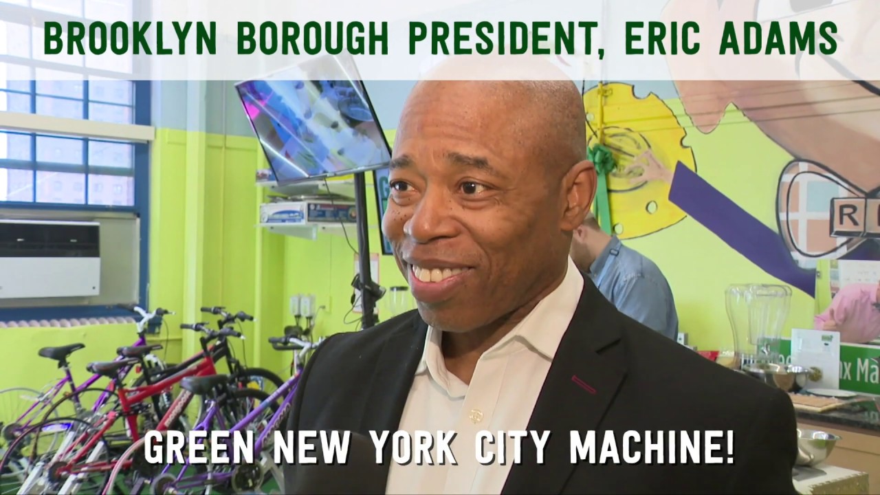 Brooklyn Borough President, Eric Adams, Visits Green Bronx Machine