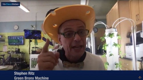 In Powerful Testimony to U.S. Congress, Green Bronx Machine’s Stephen Ritz Calls for an End to Hunger in American Schools